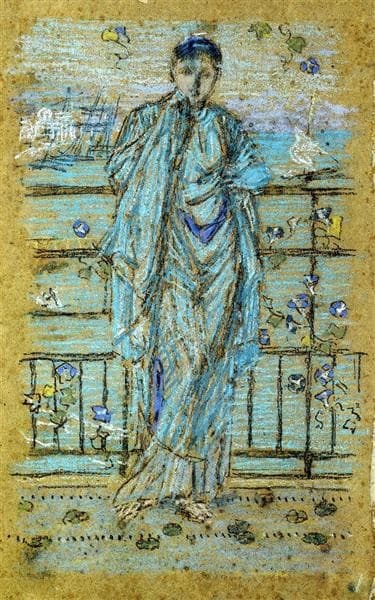 Morning Glories — James Abbott McNeill Whistler