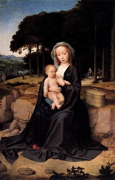 A Rest During the Flight to Egypt — Gerard David