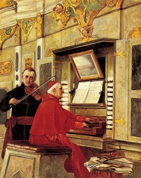 The Duet — Jehan Georges Vibert