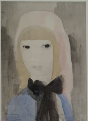 Girl with a Bow — Marie Laurencin