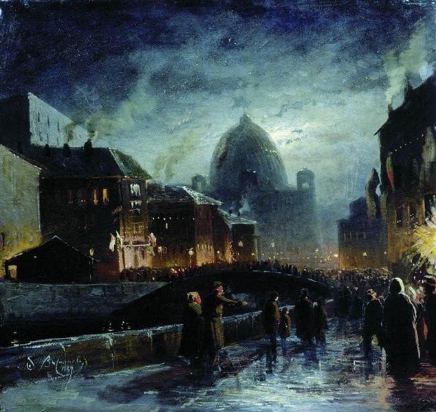 Illumination in St. Petersburg — Fyodor Vasilyev
