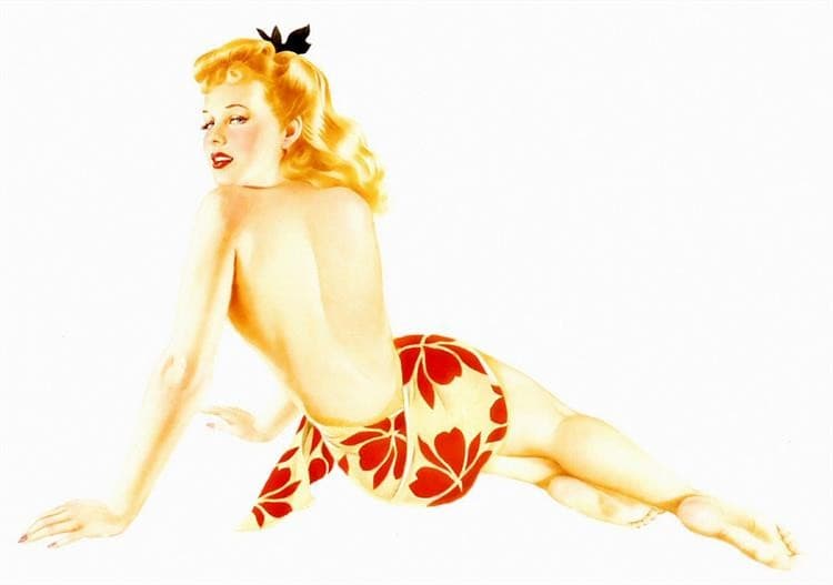 South Pacific — Alberto Vargas