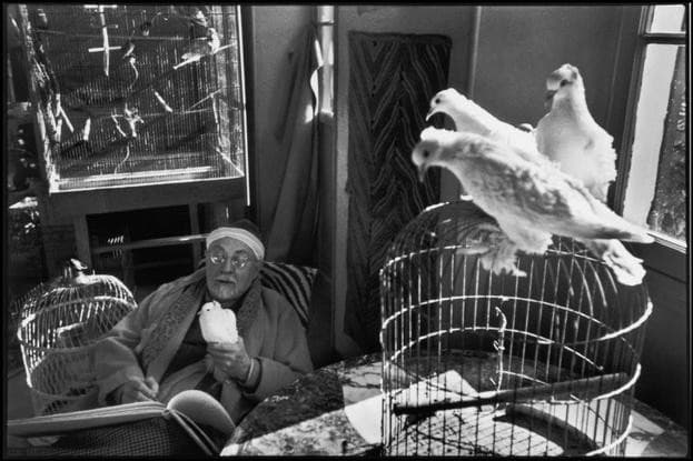 Henri Matisse at his home, Alpes-Maritimes — Henri Cartier-Bresson
