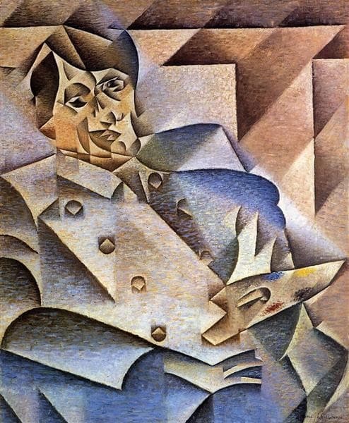 Portrait of Pablo Picasso — Juan Gris