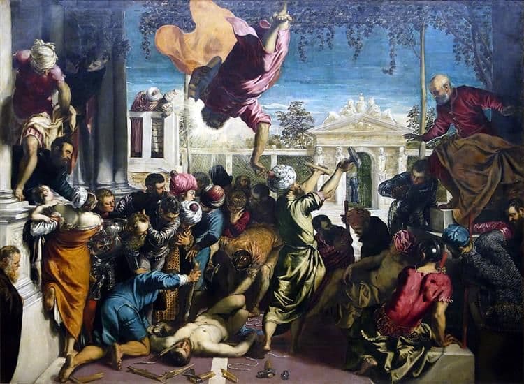 The Miracle of St Mark Freeing the Slave — Tintoretto