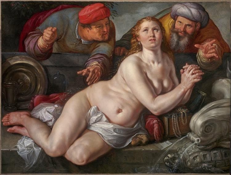 Susanna and the Elders — Hendrik Goltzius