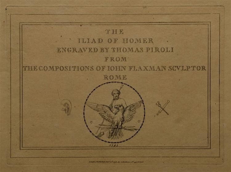 Title page — John Flaxman