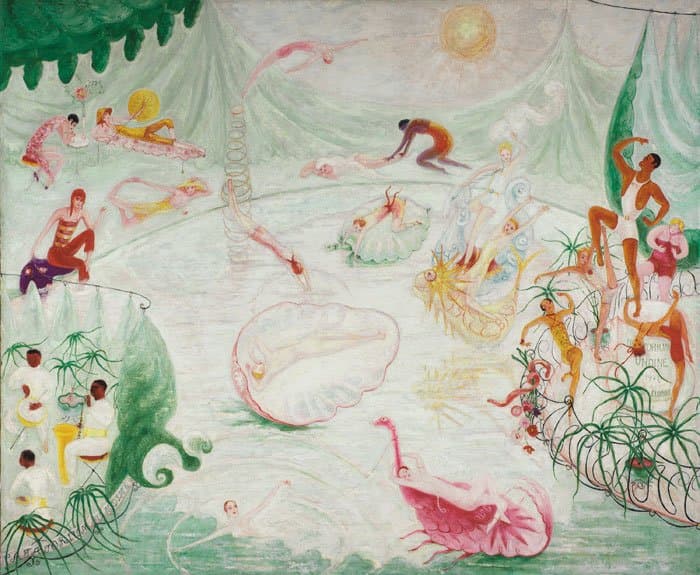 Natatorium Undine — Florine Stettheimer