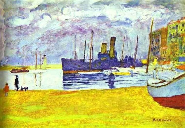 The Port of Cannes — Pierre Bonnard