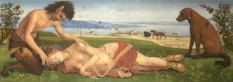 A Satyr mourning over a Nymph — Piero di Cosimo