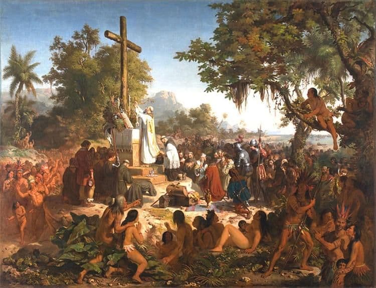 A primeira missa no Brasil — Victor Meirelles