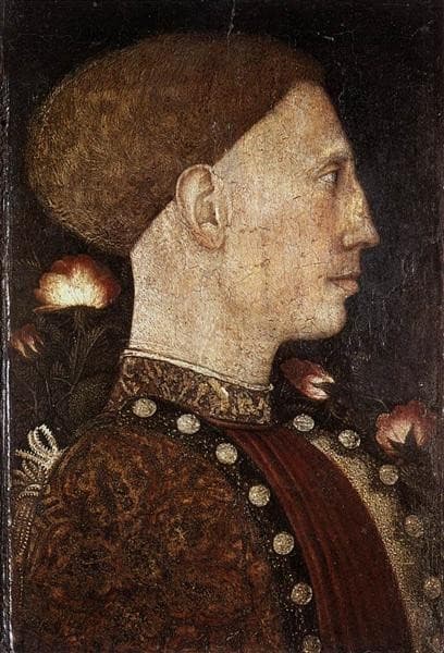 Portrait of Leonillo d'Este — Pisanello