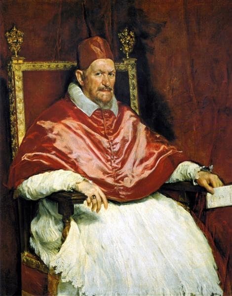 Portrait of Pope Innocent X — Diego Velázquez