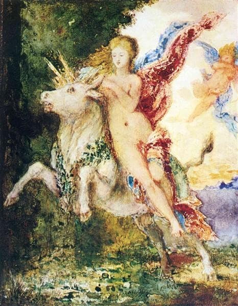 The Abduction of Europa — Gustave Moreau