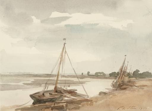 On the River Blackwater, Maldon — Philip Wilson Steer