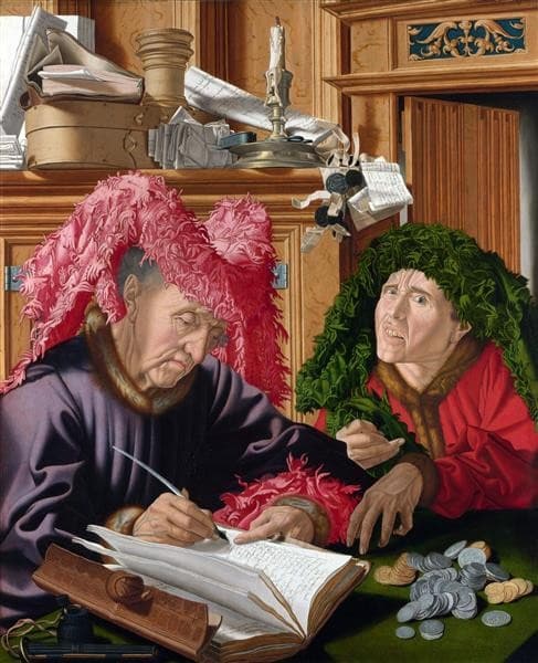 Two Tax-Gatherers — Marinus van Reymerswaele