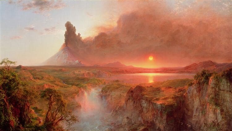 Cotopaxi (Ecuador) — Frederic Edwin Church