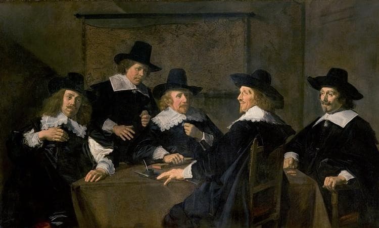 Regents of the St. Elisabeth's Hospital, Haarlem — Frans Hals
