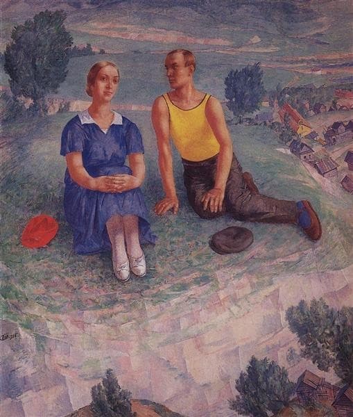 Весна — Kuzma Petrov-Vodkin
