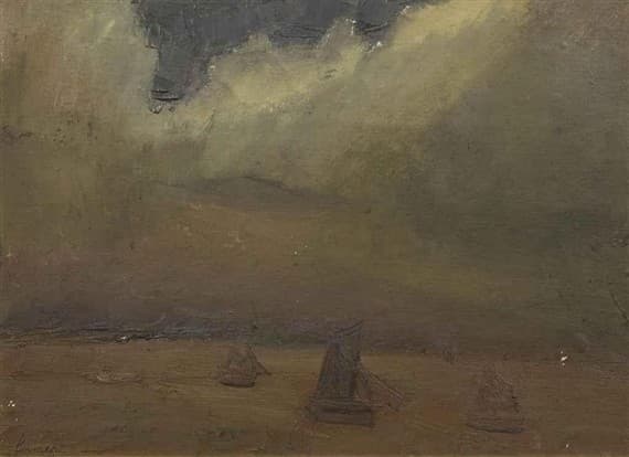 Marine, temps gris — Constant Permeke