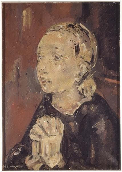 Girl in Prayer — María Blanchard