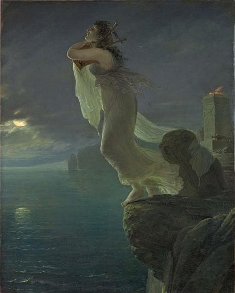 Sappho at Leucate — Antoine-Jean Gros