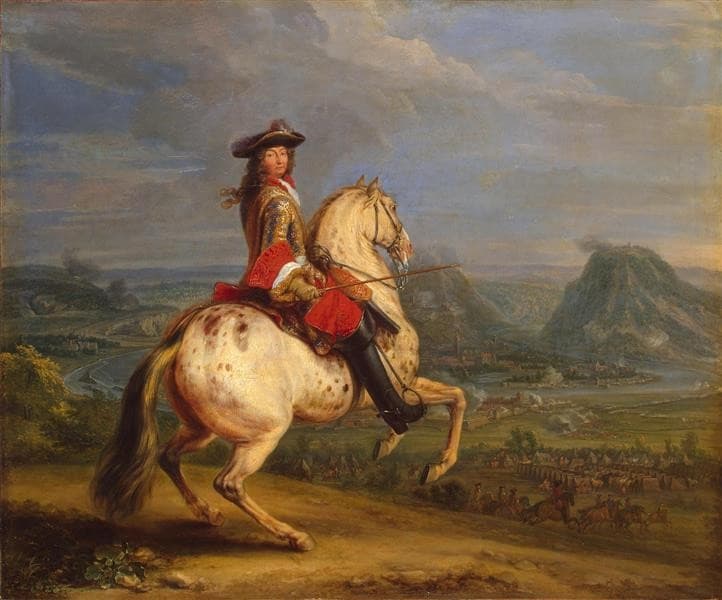 Louis Xiv at the Taking of Besancon — Adam Frans van der Meulen