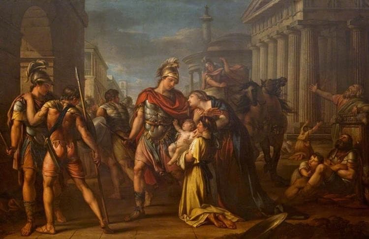 Hector's Farewell to Andromache — Gavin Hamilton