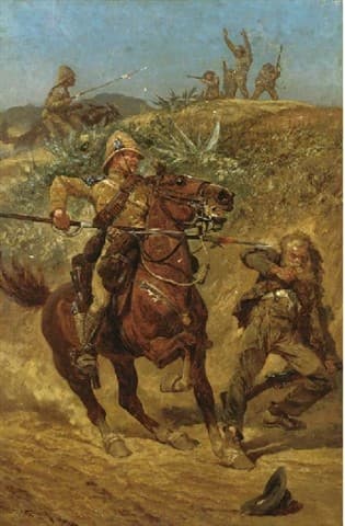 The Boer War — Richard Caton Woodville Jr.