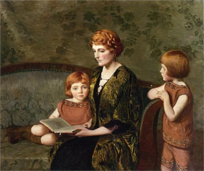 The Story Hour — Lilla Cabot Perry