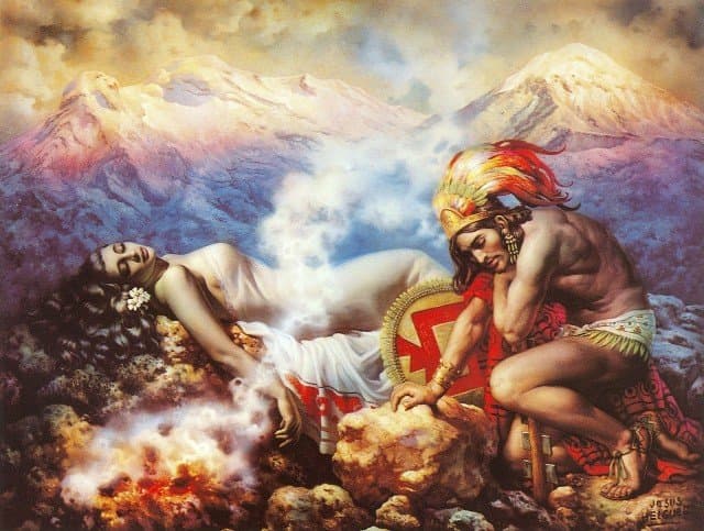 The Legend of the Volcanoes — Jesus Helguera