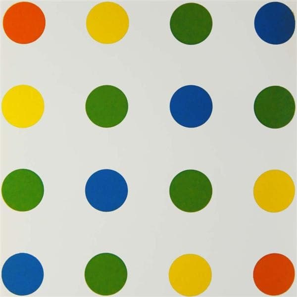 Bleu-Vert-Jaune-Orange — François Morellet