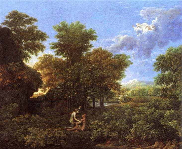 Spring (The Earthly Paradise) — Nicolas Poussin