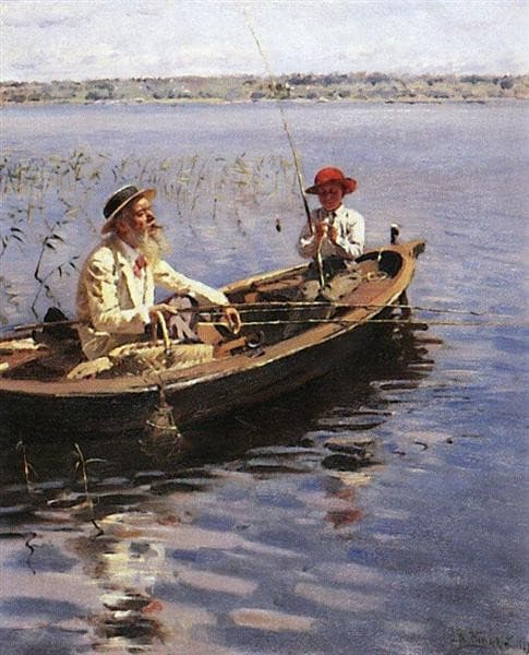 Fisherman. Finland. — Vladimir Makovsky