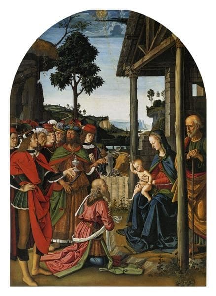 The Adoration of the Magi — Pietro Perugino