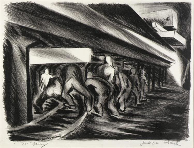 Miners — Jackson Pollock