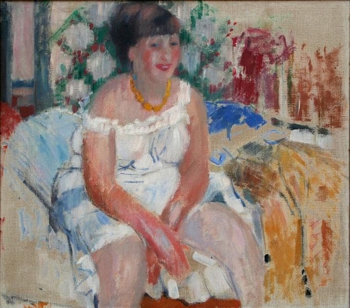 Woman on the Bedside — Rik Wouters