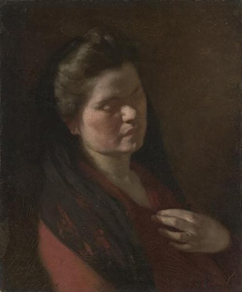 The artist's wife — Max Meldrum