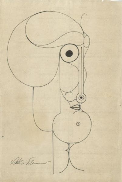 Kopf — Oskar Schlemmer