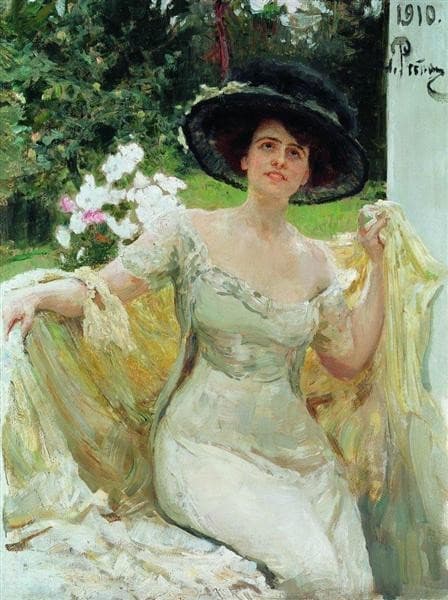 Portrait of Bella Gorskaya — Ilya Repin