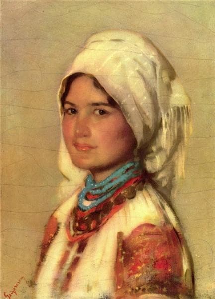 Peasant Woman from Muscel — Nicolae Grigorescu