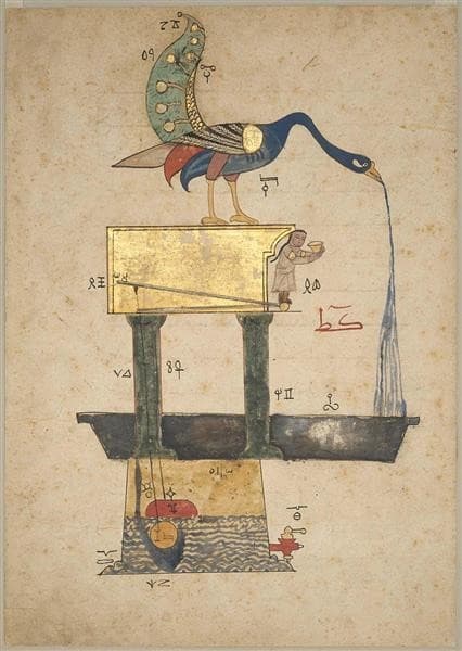 A Peacock Basin — Al-Jazari