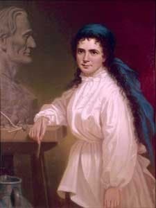 Portrait of Vinnie Ream — George Caleb Bingham
