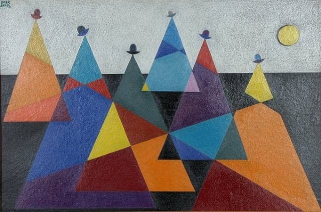 Untitled (Mountains) — Omar Rayo