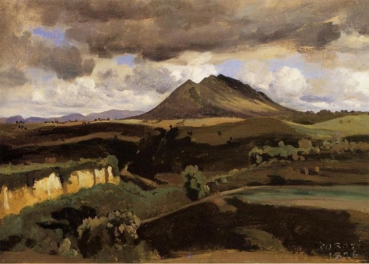 Mont Soracte — Jean-Baptiste-Camille Corot