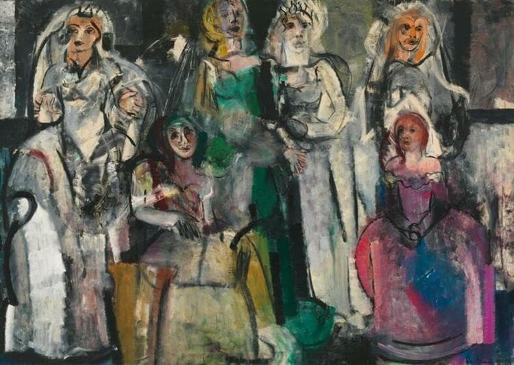 Grand Street Brides — Grace Hartigan