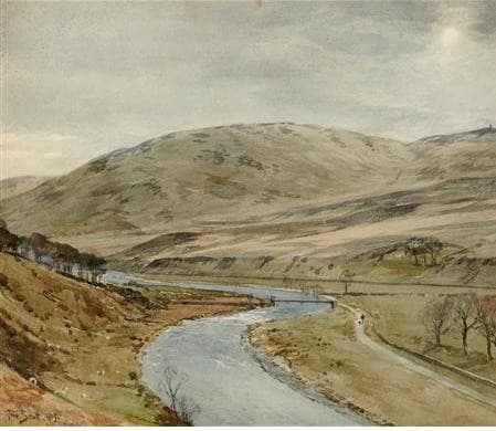 Ladhope hill, Yarrow — Tom Scott