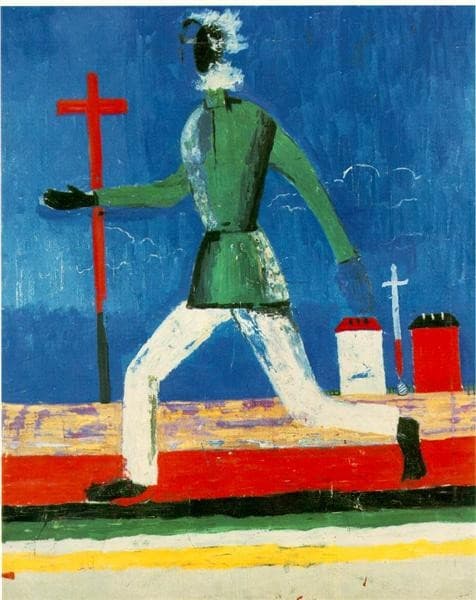 The Running Man — Kazimir Malevich
