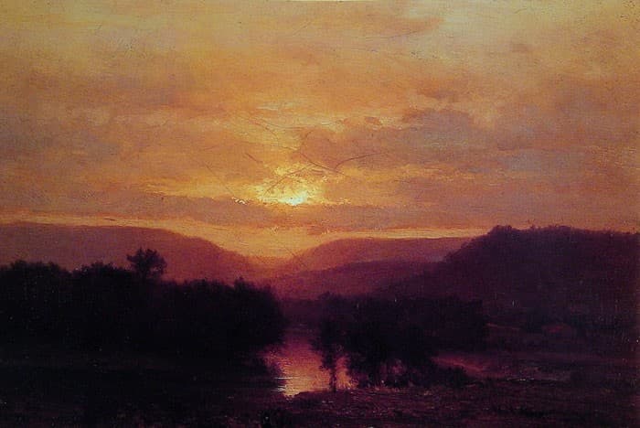 Sunset — George Inness