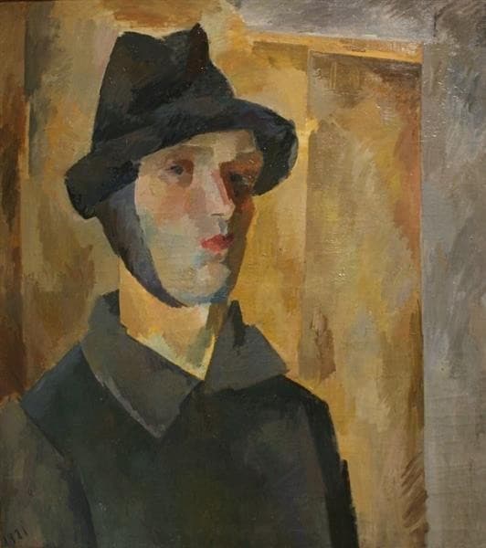 Self portrait with a bandaged ear — Robert Falk